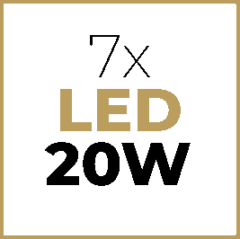 LED 7X20W